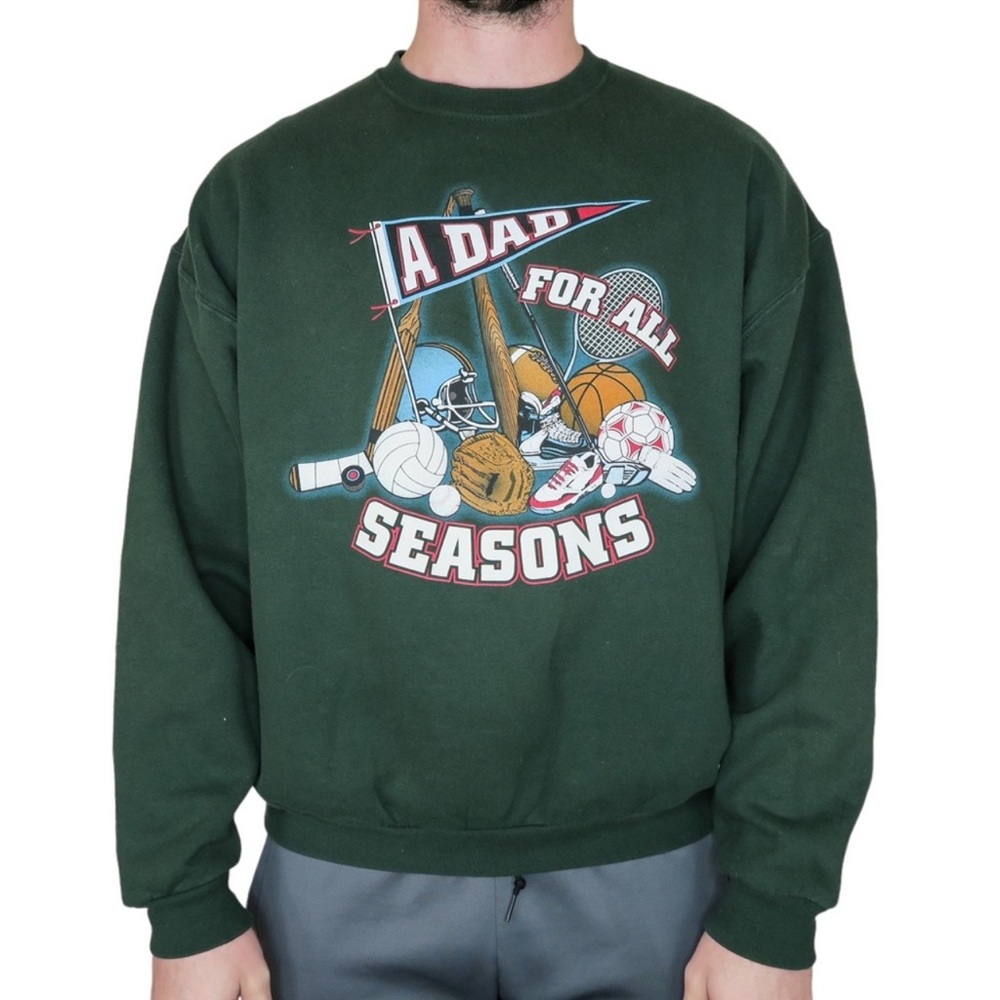 Vintagea‎ “A Dad for All Seasons” Sports Sweatshirt